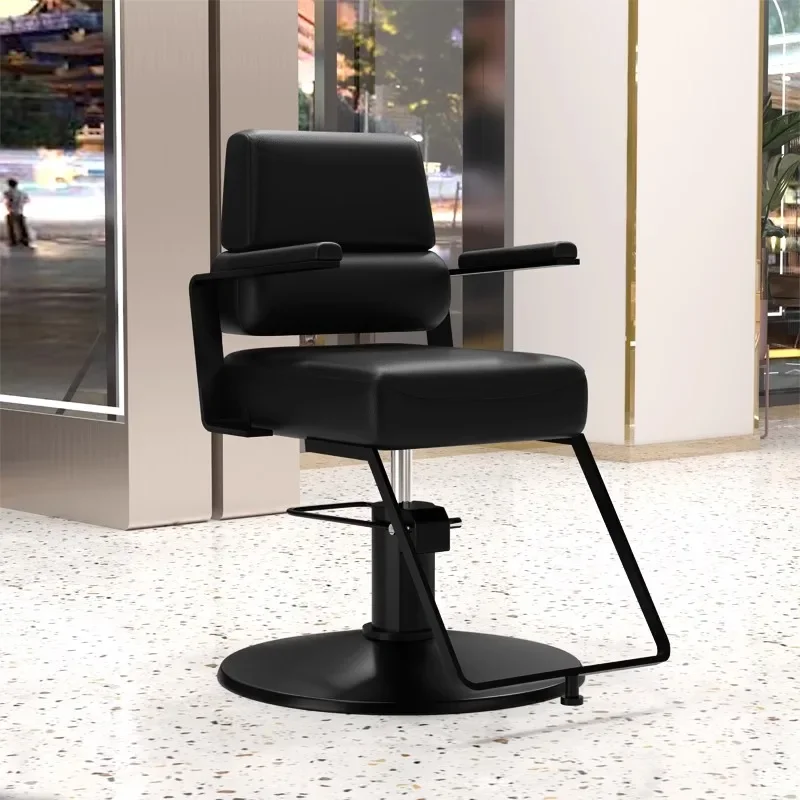 

Barber Shop Chair Equipment Professional Beauty Salon Washbasin Swivel Wheels Chairs Accessories Aesthetic Silla Barbero Sillas