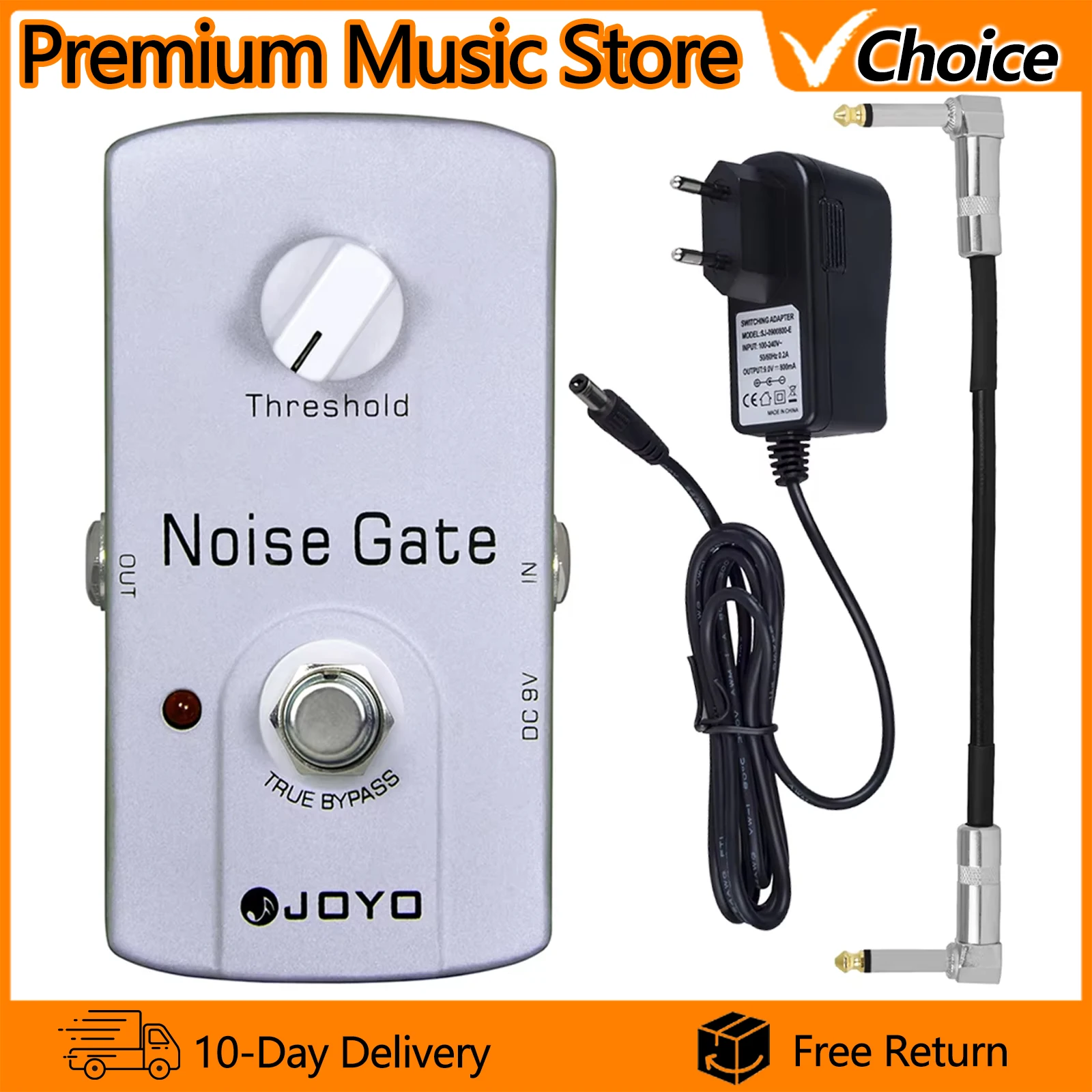 JOYO Guitar Pedal JF-31 Noise Gate Effect Pedal Reduces Extra Noise from Guitar Amplifiers and Effect Pedals Guitar Accessories