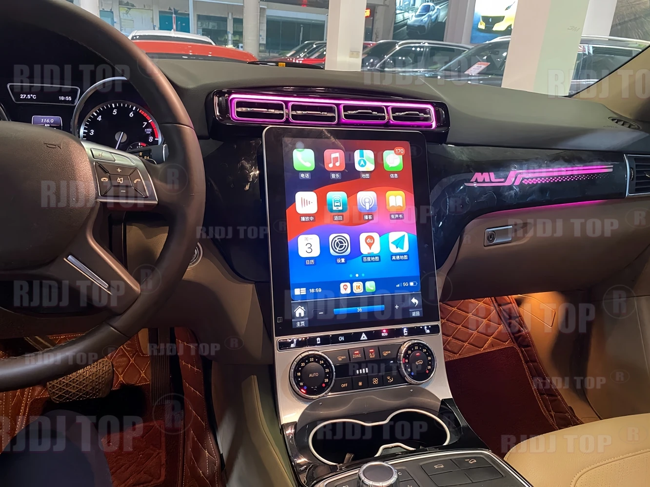 For Mercedes Benz ML W166 GL X166 ML300 ML350 ML400 ML550 GL350 GL400 Android Car Radio Screen Multimedia Player Carplay Stereo