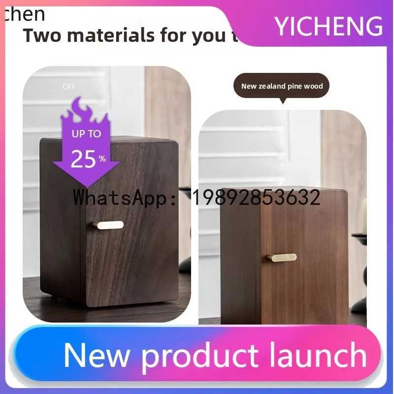 

A3-5 solid wood jewelry box jewelry storage box anti-oxidation belt lock safe exquisite