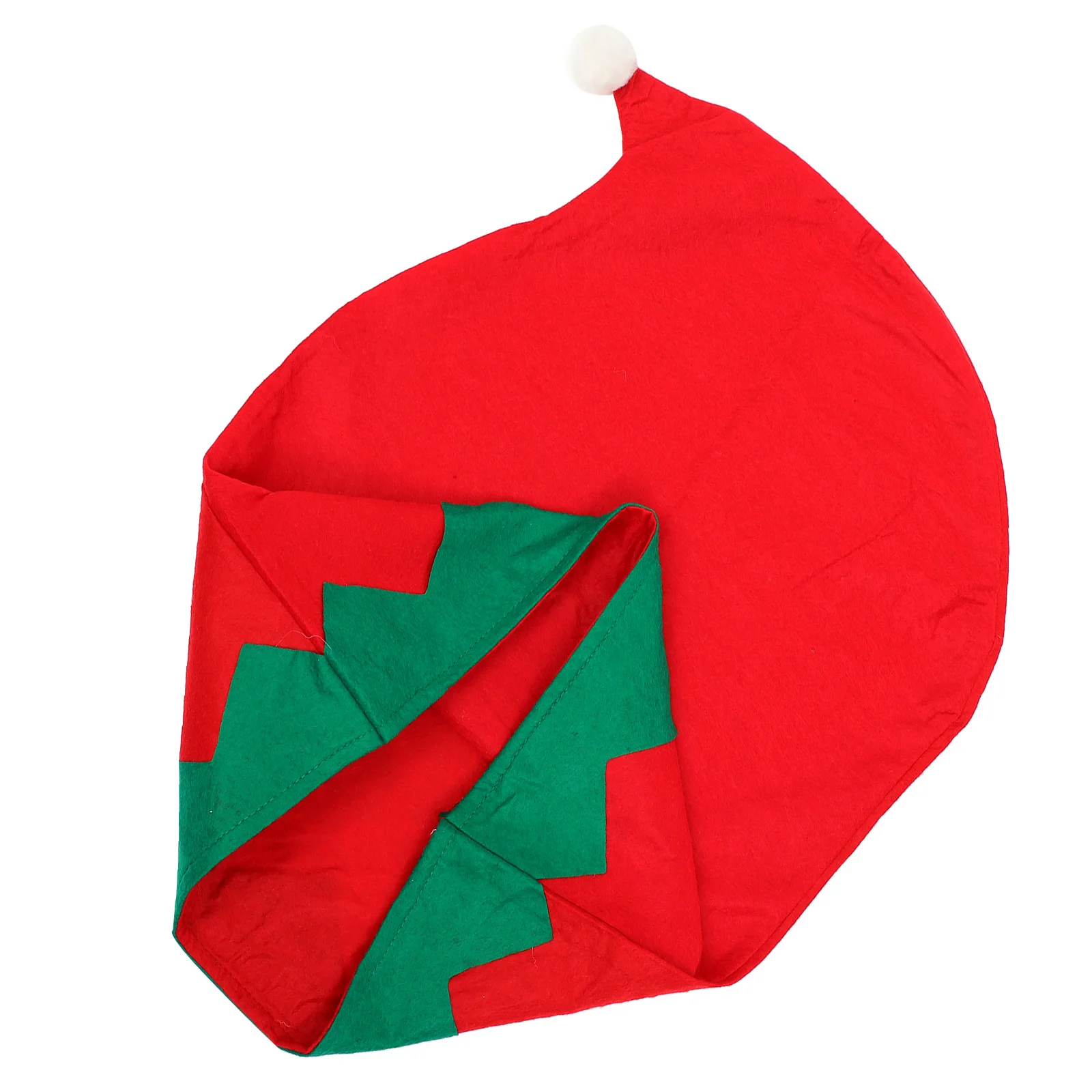 

Christmas Decoration Hat Chair Cover Xmas Supplies Dining Slipcovers Personality Seat Red