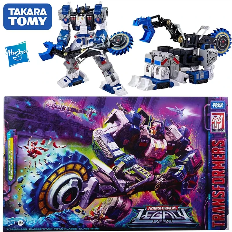 Hasbro Transformation Toys Legacy Series Titans Cybertron Universe Metroplex 22-Inch Action Figure Gift Toy Collection in Stock