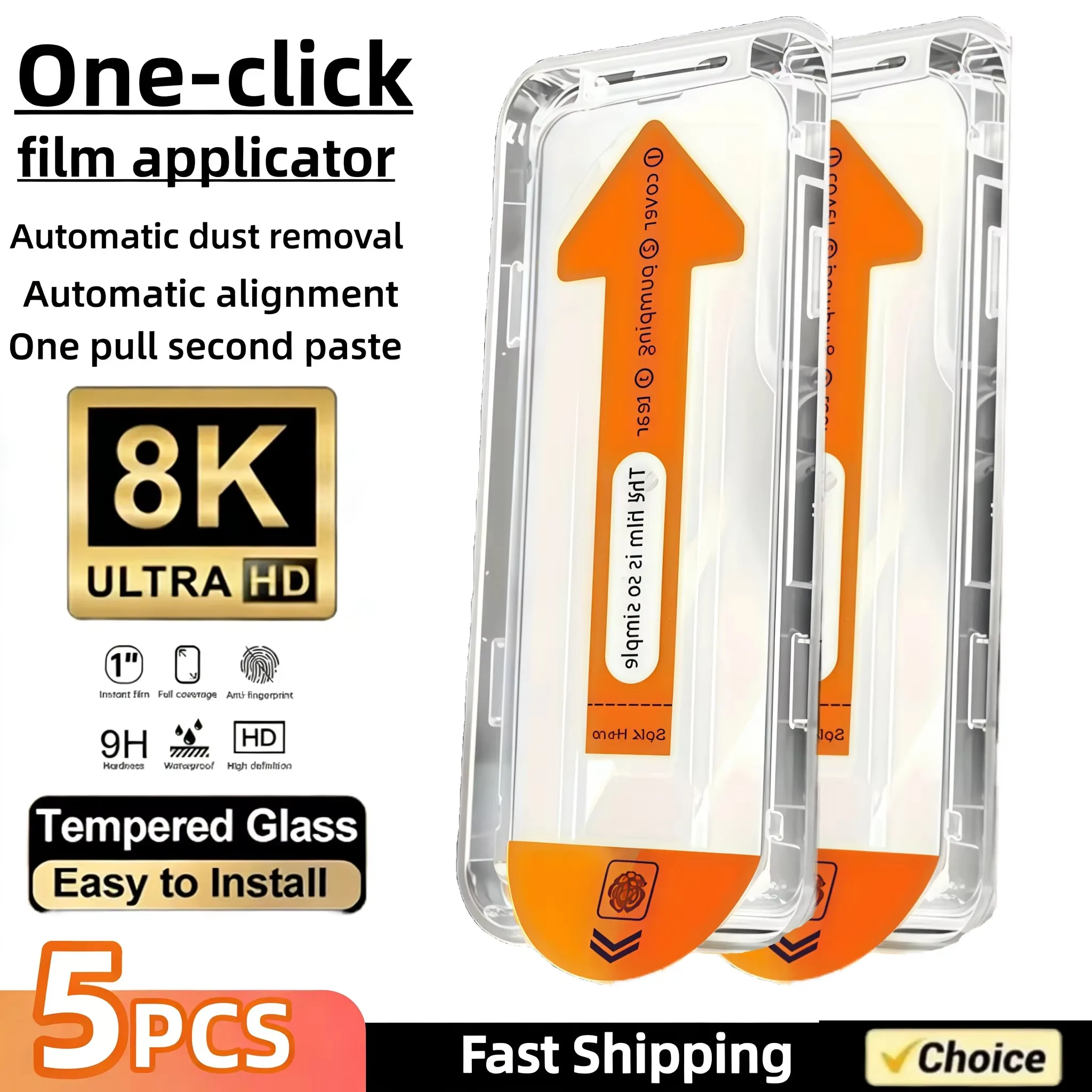 2-5PCS Tempered Glass For Samsung S26 S25 S24Ultra S25 S24 S23Puls S26 S22 A73 A57 A56 A37 A36 A27 A26 A17 A16 Easy Installation