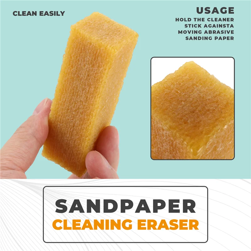 

2025 Trend Abrasive Cleaning Glue Stick Sanding Belt Band Drum Cleaner Sandpaper Cleaning Eraser For Belt Disc Sander