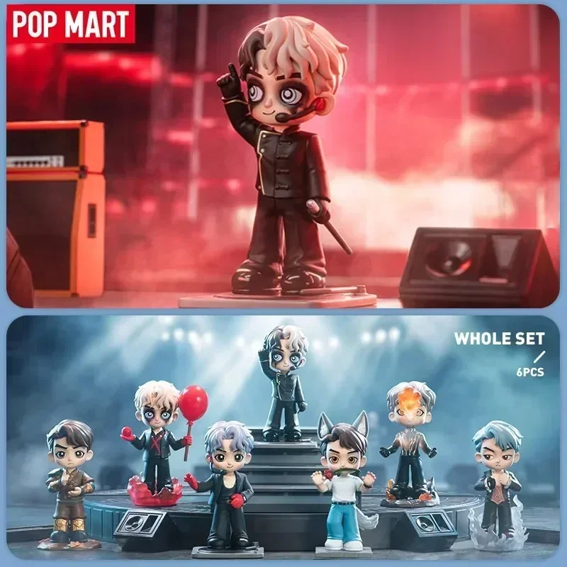 POP MART X JACKSON WANG MAGIC MAN Serie Blind Box Toys Kawaii Anime Action Figure Caixa Caja Surprise Mystery Box Bambole Figura
