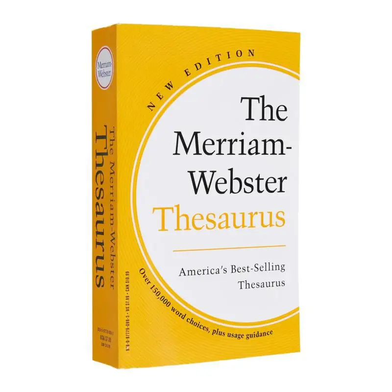 

The MerriamWebster Thesaurus 2023 MerriamWebster MerriamWebster 9780877790983 Book