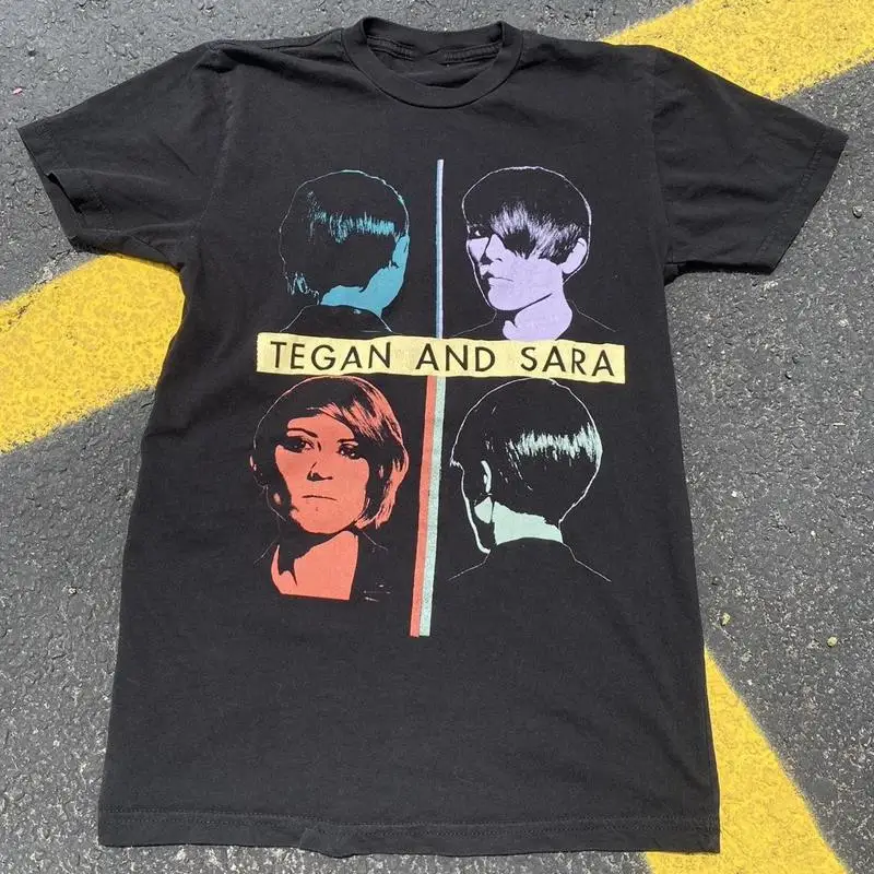Camiseta Tegan y Sara talla completa S 5XL