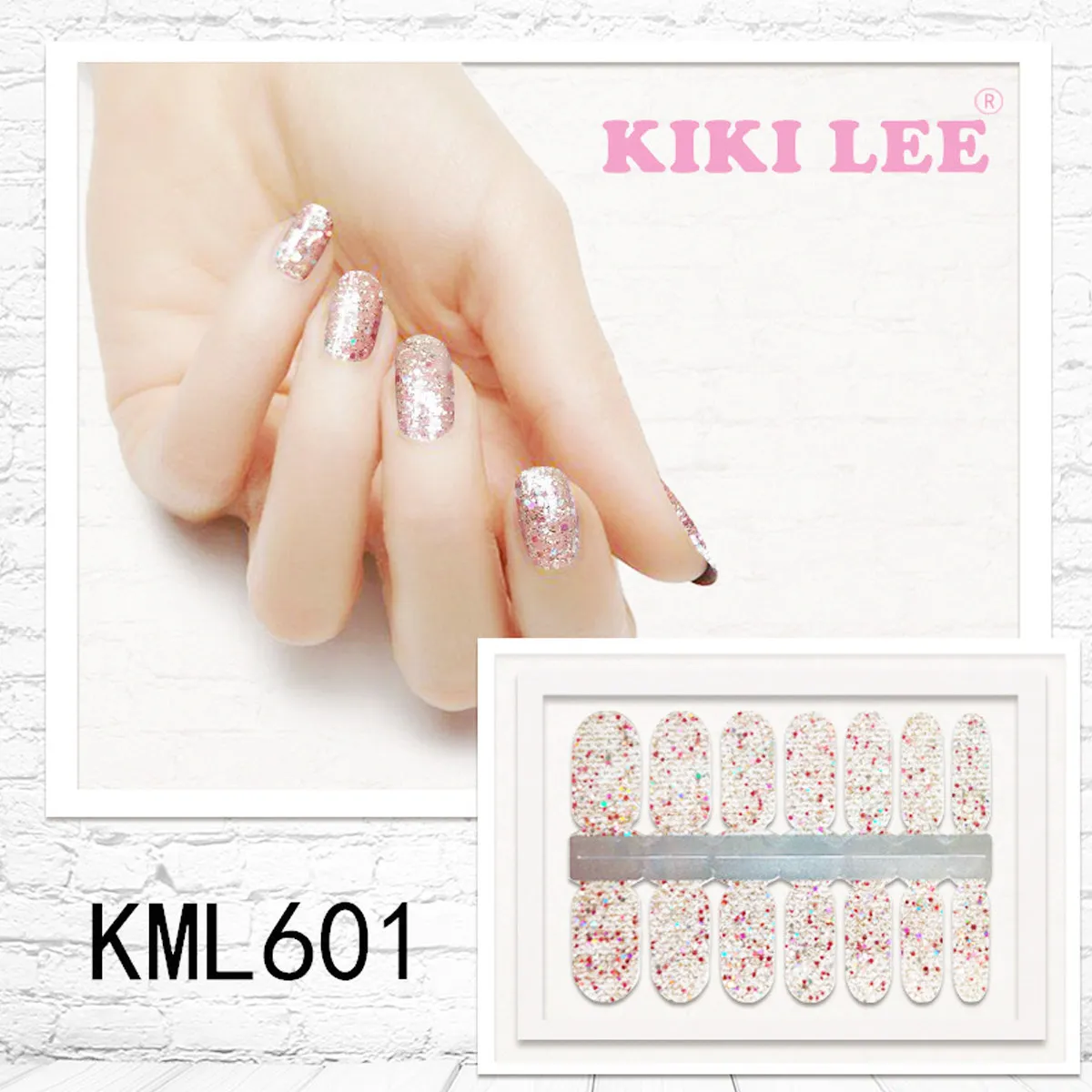 

5Pcs Finger Nail Stickers Nail Art Decals Easy Apply Fashionable Unique Designs for Party Birthday Holiday Women