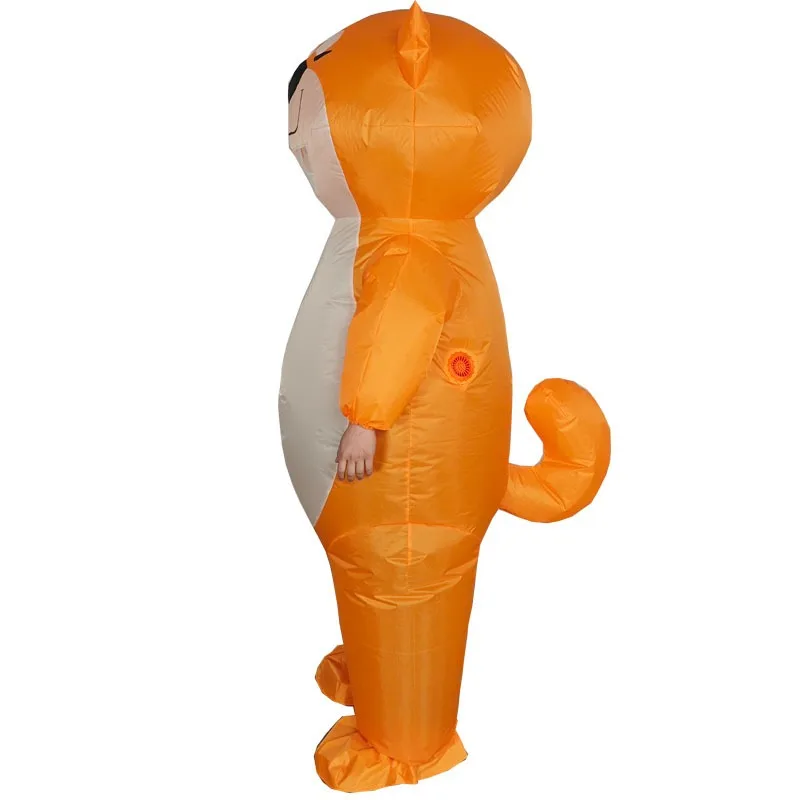 Halloween Cute Animal Dog Inflatable Costume Funny Holiday Party Cartoon Doll Set Inflatable Costume Cosplay