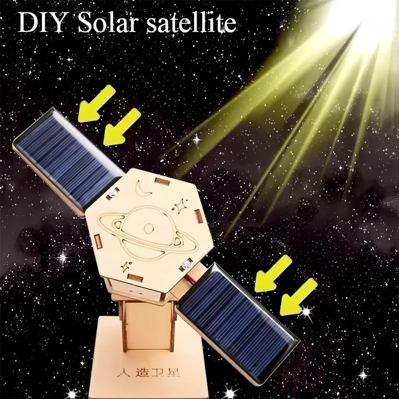 Science Project - Kendin Yap Güneş Enerjili Uydu Yapım