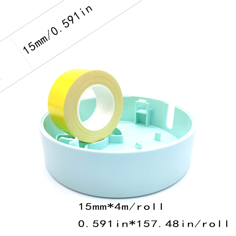 Aive-P-Touch Candy Label Tape, Modelo Compatível com Brotherme, Etiqueta CF33-08, Compatível com PT-PR10BT, 15mmx4mp12hprt Q2