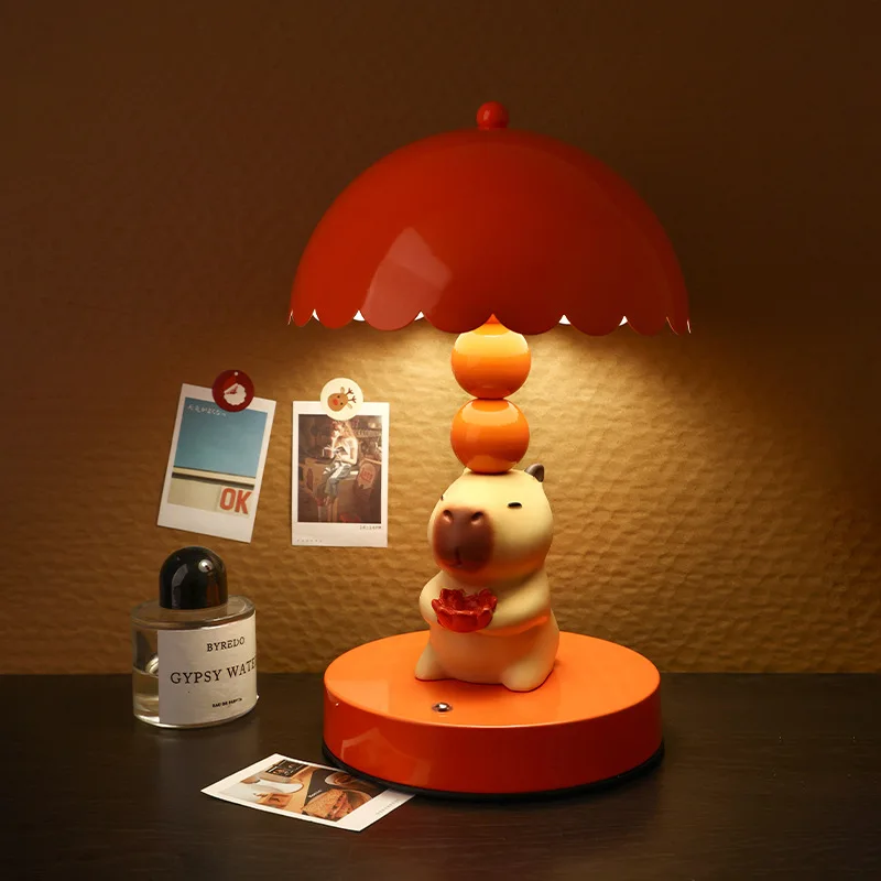 

LED Animal Shape Night Light Cute Cartoon Bedroom Bedside Atmosphere Decoration Desk Lamp Ornament Three-color Dimming