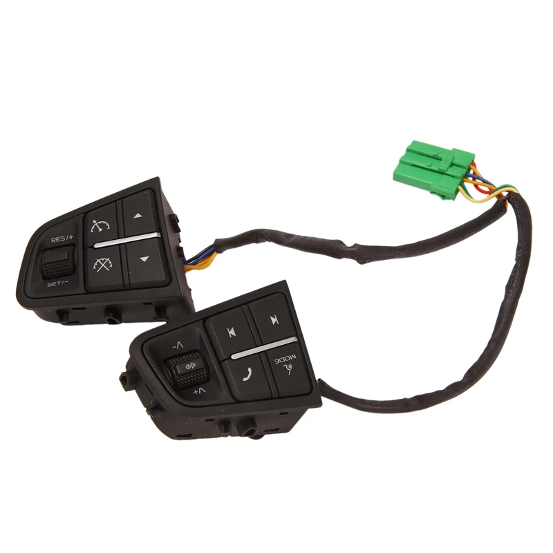 Volante per auto Pulsante Interruttore audio da crociera per Geely Atlas Boyue NL3 SU Proton X70 Emgrand X7 Sports 2016-2018