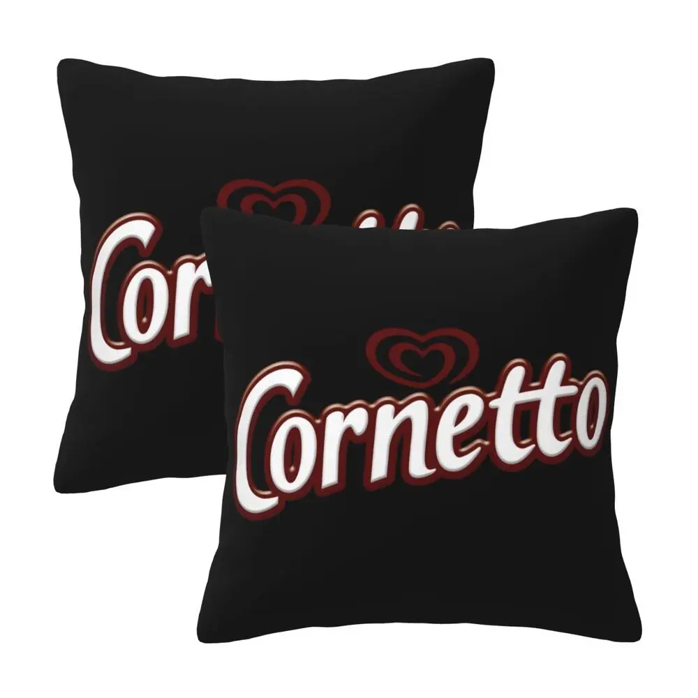 NUEVAS fundas de almohada Cornetto Fashion Fundas de almohada decorativas suaves y acogedoras 2 piezas
