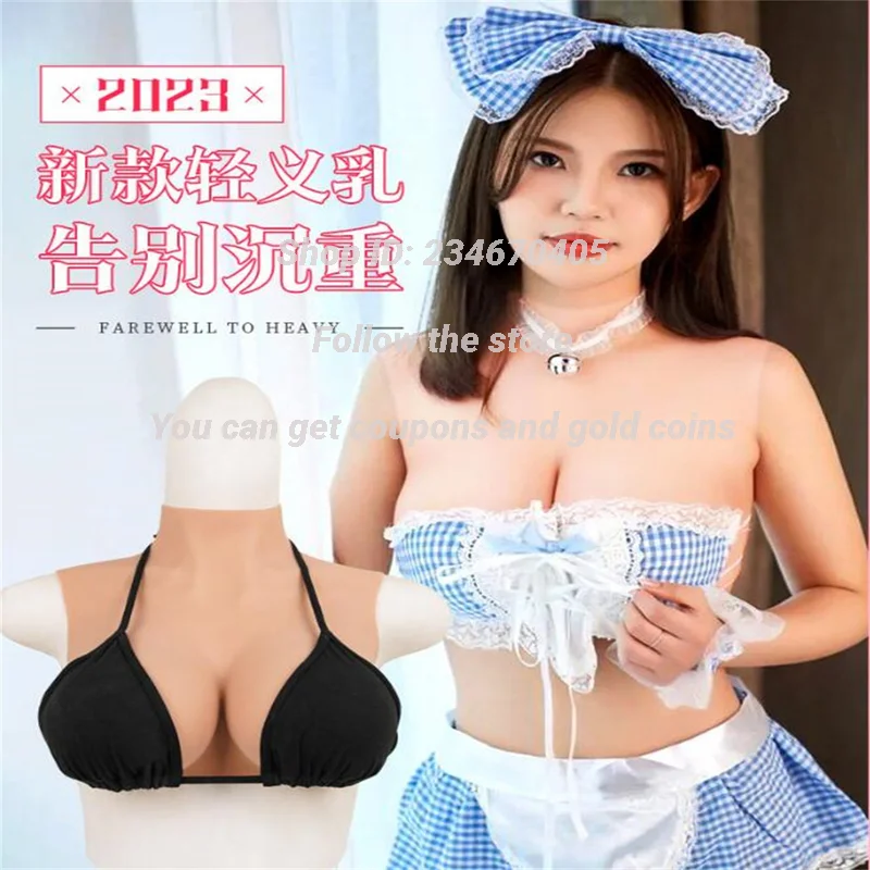Simulated Female Mannequin for Live Broadcast, Silicone Artificial, Portable Cd Cross Dressing, Special Breast, E087
