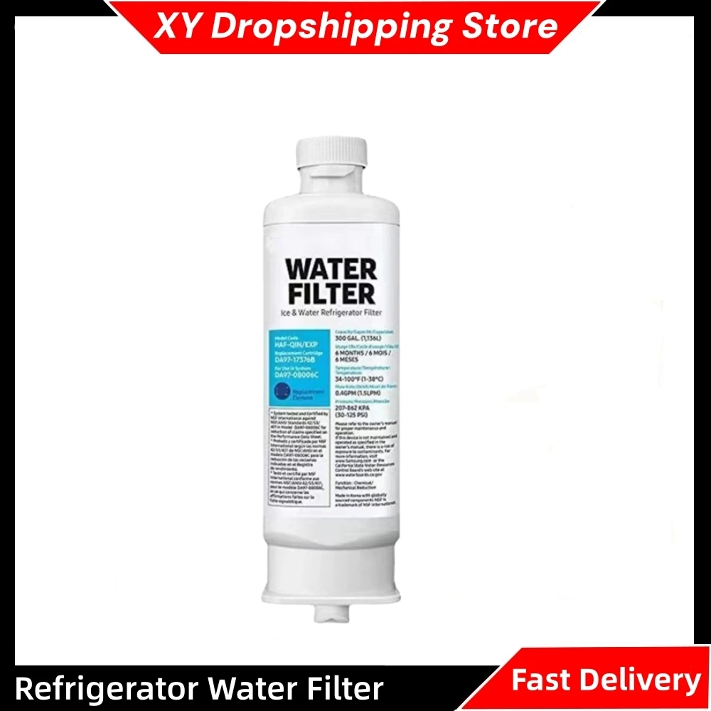 

Refrigerator Water Filter DA97-17376B Water Filter Cartridge Fridge Water Filter Refrigerator Replacement Parts