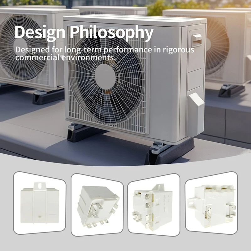 Relé Compatível Withleer 35A Potential Relé Forrefrigeração Universal Fabricante Relé Relé de partida