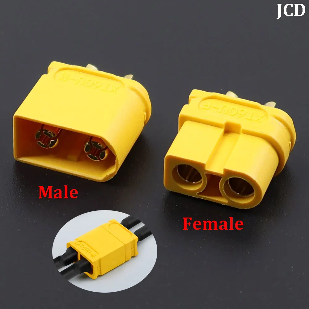 1/5/10 Pairs XT60U Male Female Plug Connector For RC LiPo Battery ESC Drone Car Boat Solder Type