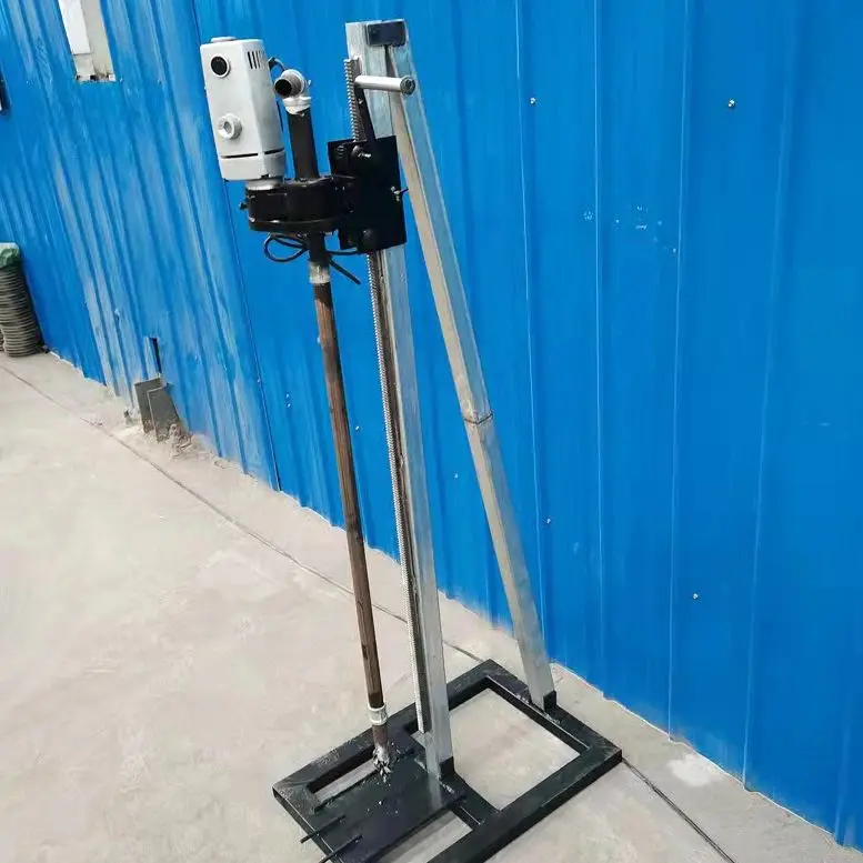 

Портативная ручная буровая установка для скважин на воду с высоким крутящим моментом, простая в использовании и обслуживании, для домашнего и фермерского орошения, глубина бурения 60 м