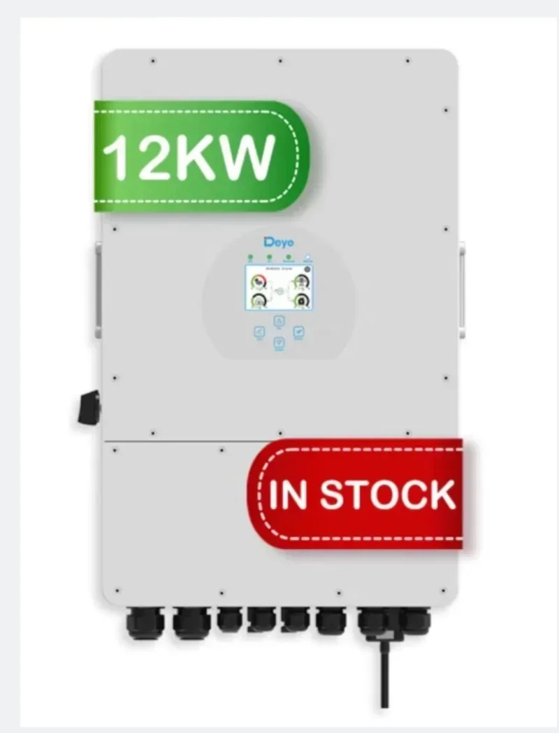 Deye solar inverter hybrid 12kw 3 phase  SUN-12K-SG04LP3-EU deye