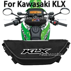 Motorcycle accessory For KLX 300 230 250 150 300SM Motorcycle Bag Waterproof And Dustproof Handlebar Storage Bag navigation bag