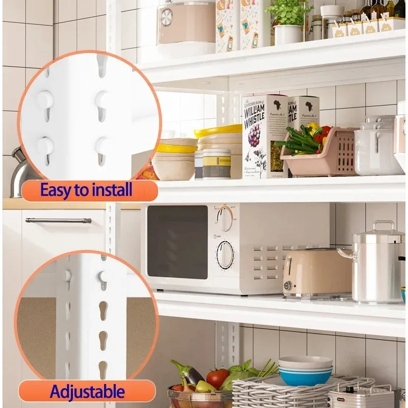 

Light Duty Adjustable Display Stand Boltless Galvanized Steel Corrosion Protection High Capacity 5-Shelf Freestanding Design