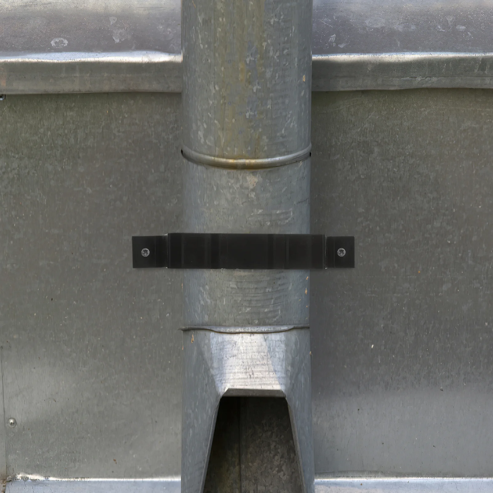 

6pcs Aluminum Alloy Downspout Adapter Gutter Drainage Connector Precision Locator Seamless Alignment Weather Resistant Durable