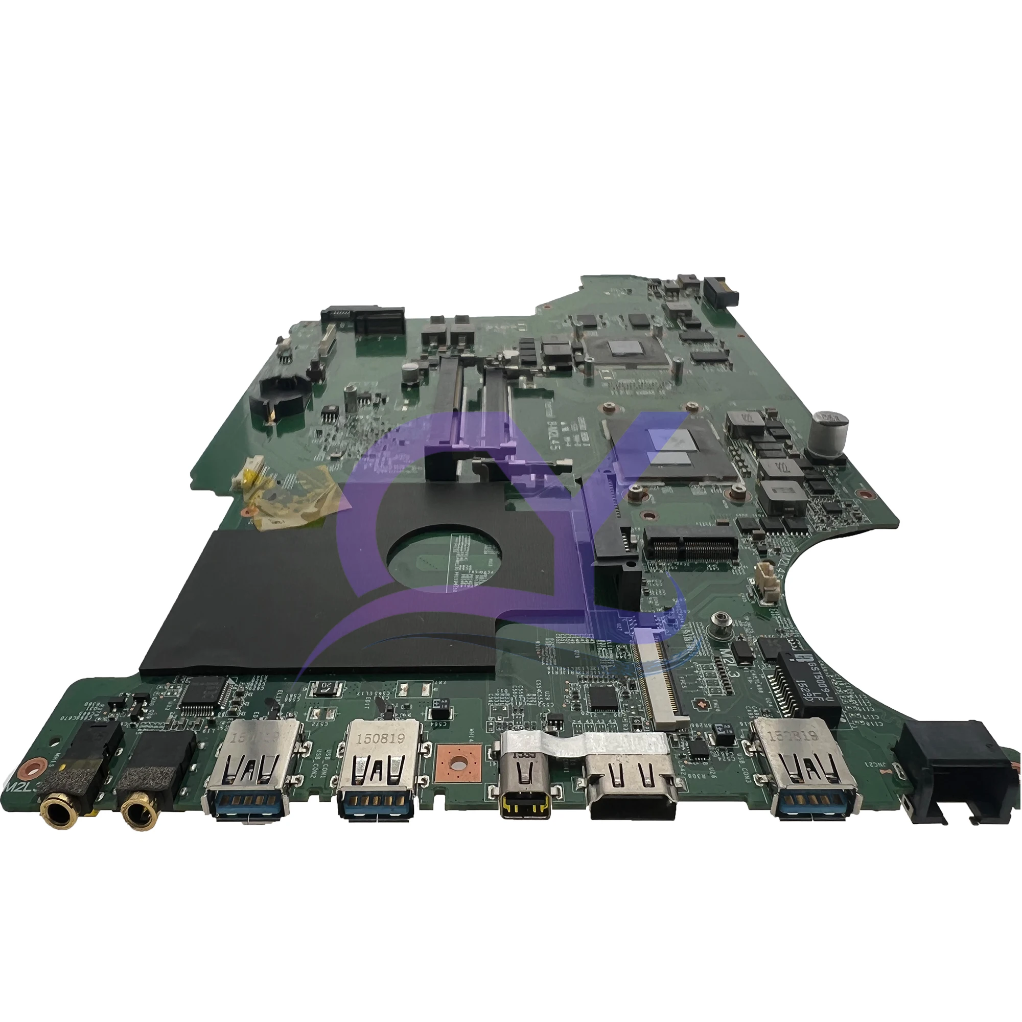 Imagem -03 - Placa-mãe Portátil para Msi Ms16j31 Gp72 Gp62 2qe064xpl Mainboard I54200h I75700hq Gtx950m-v2g V4g 100 de Trabalho