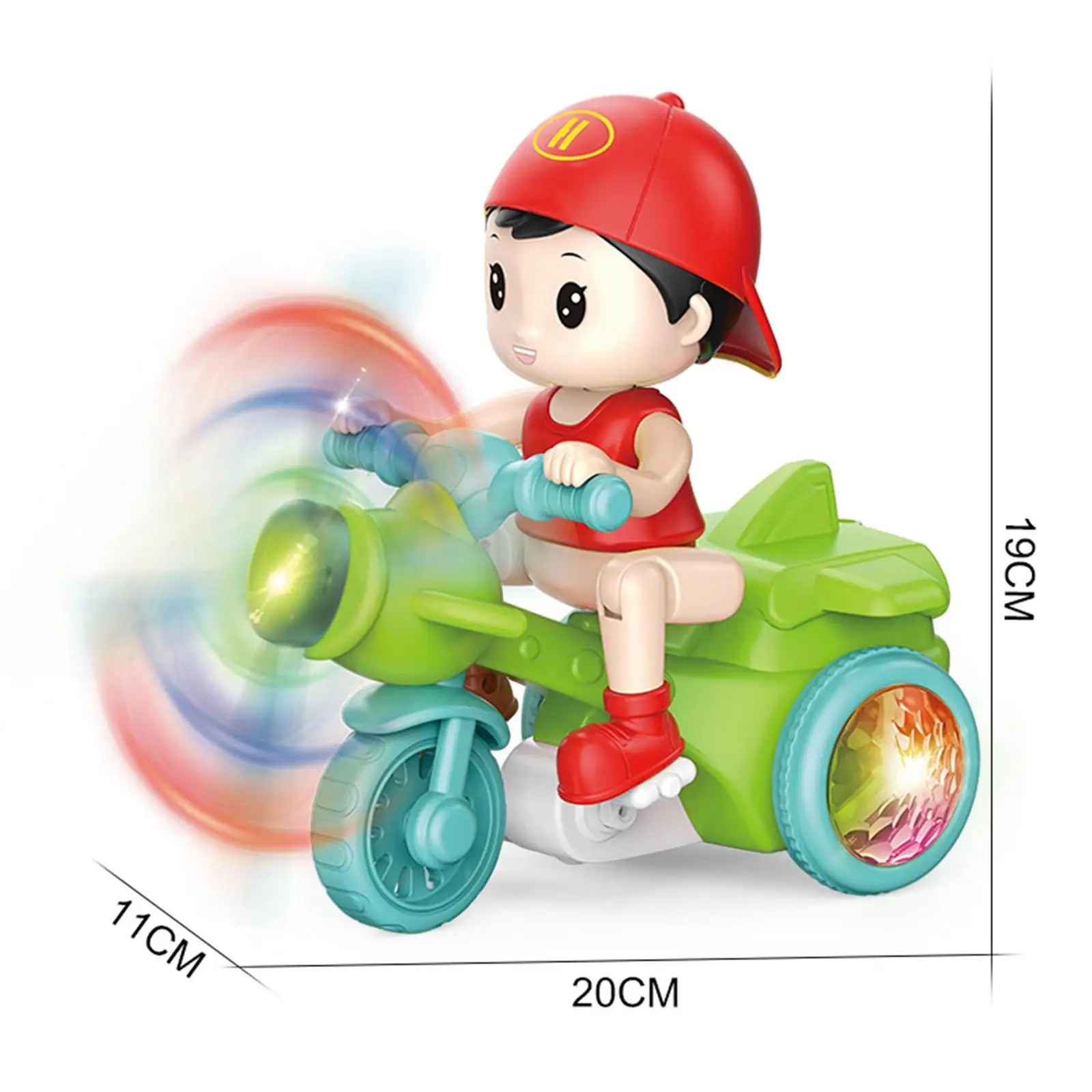 Cute Boys Electric Tricycle Toy Kindergarten Toys for Kids Holiday Gifts