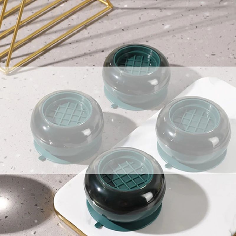 4 pezzi di Base per lavatrice cuscinetti per piedi Pad di protezione universale spessore silenzioso antiscivolo antiurto per asciugatrice domestica durevole B