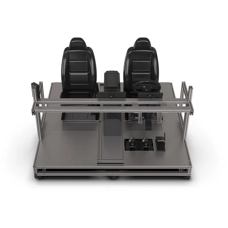 Car driving test bench Double simulation driving emulator School teaching training bench Model teaching aid bench