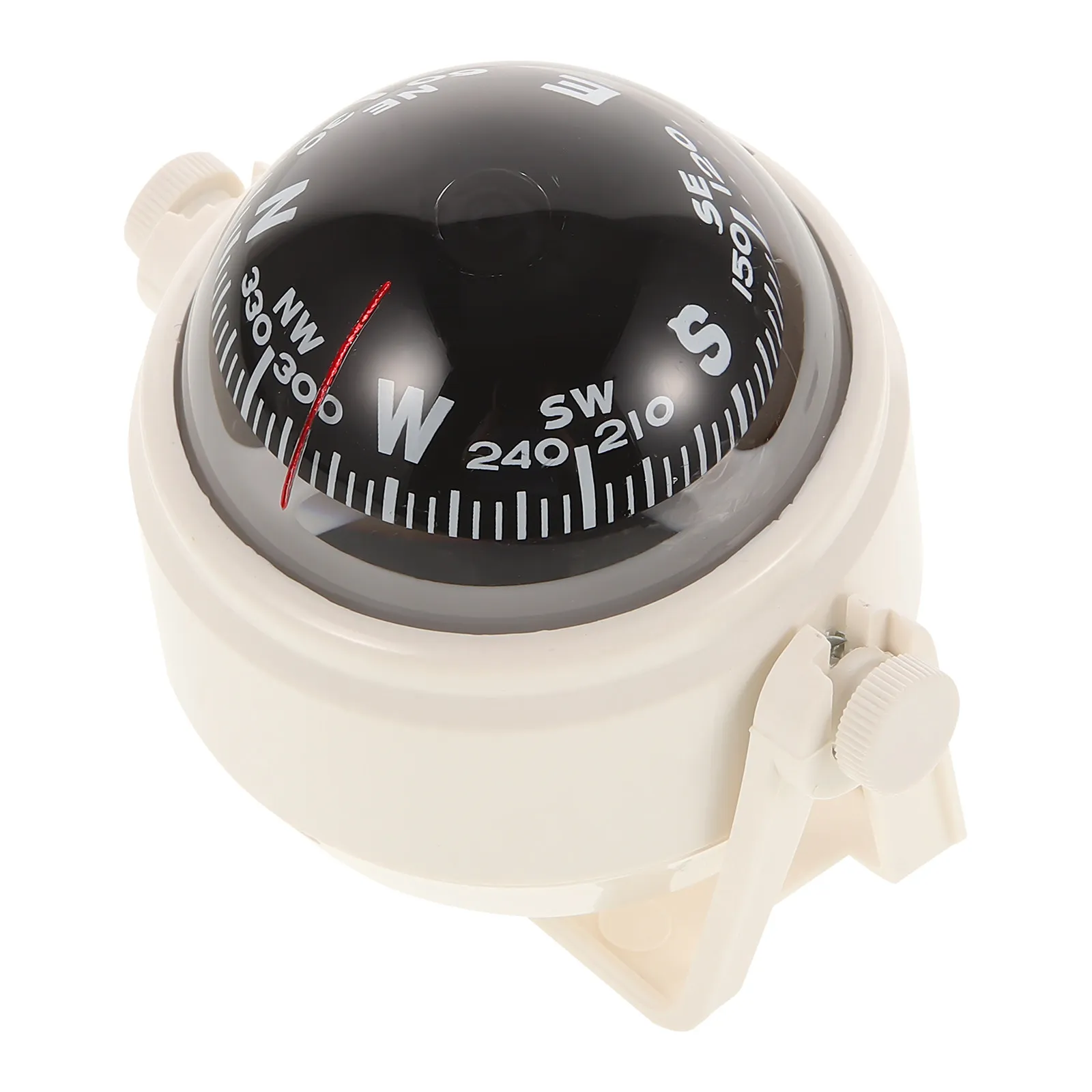 Car Compass Ball Dashboard Mount Compact Automotive Marine Compass for Boat Truck Caravan Vehicle Navigation Tool