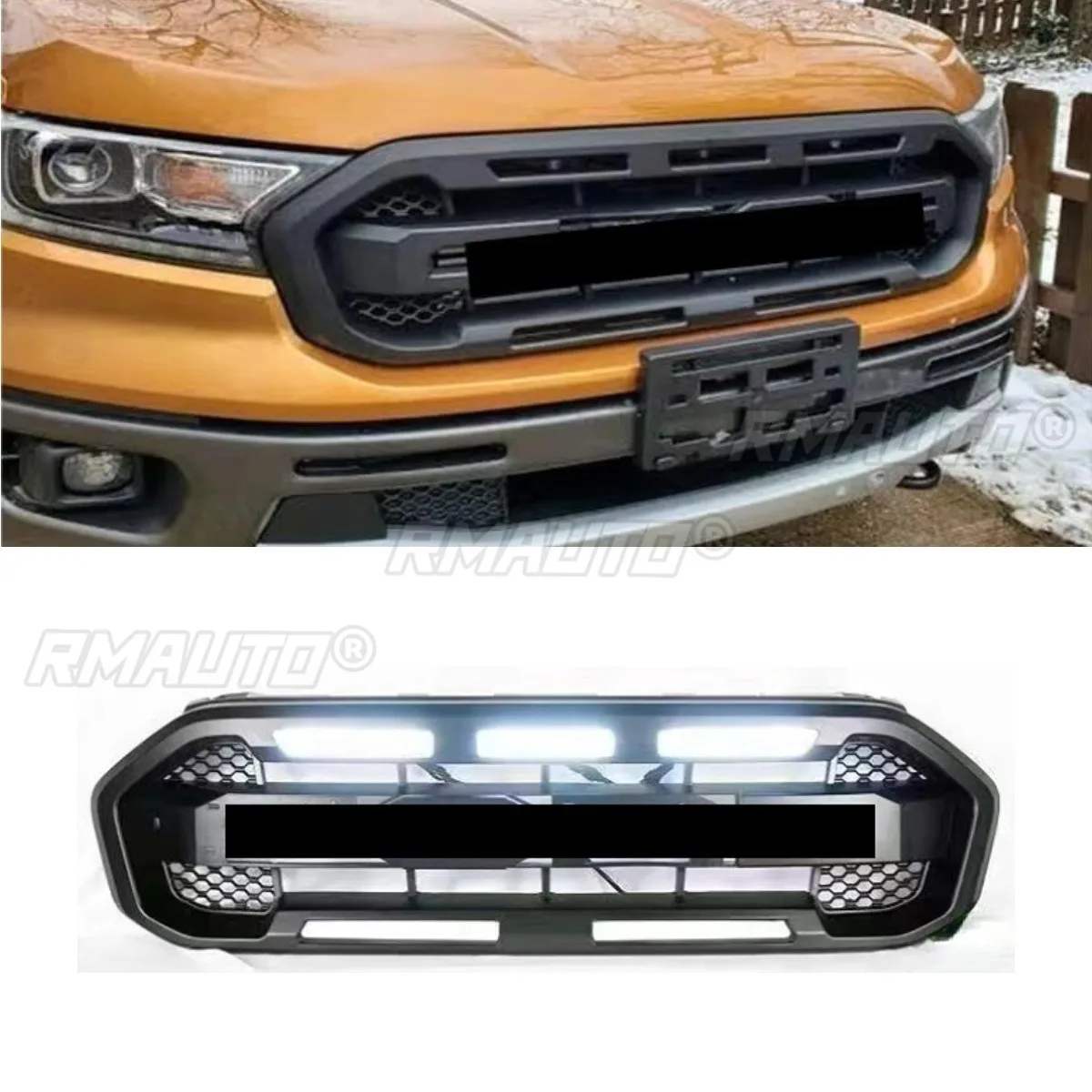 Car Bumper Grill Le… - image