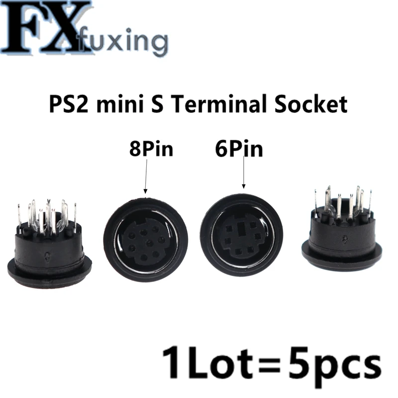 5Pcs 6Pin 8Pin Mini… - image