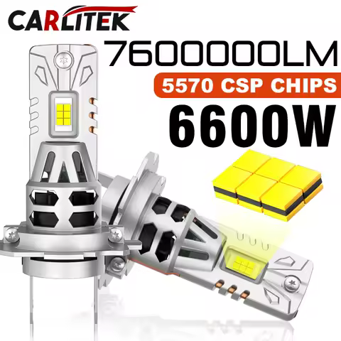 H4 H7 H1 LED Car Headlight Bulb Canbus H8 H9 H11 9005 HB3 9006 HB4 Light for Car LED HeadLamp 6000K White 12V Wireless with Fan