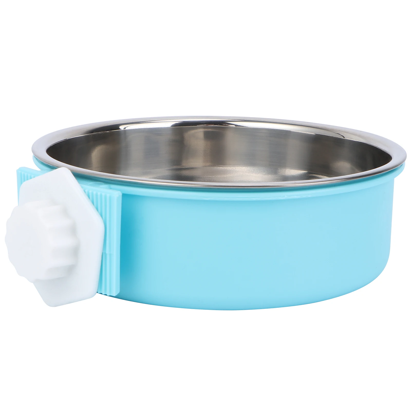 

Stainless Steel Dog Bowl Pet Bowls for Small Dogs Cats Feeder Water Automatic Food Cage Easy Cleaning Double Layers