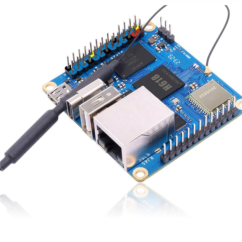 

【Купить сейчас】2X для Orange Pi Zero 3, макетная плата 1,5 ГБ ОЗУ H618 Wi-Fi5 + BT 5,0 Gigabit LAN для Android 12 Debian12 Ubuntu22.04