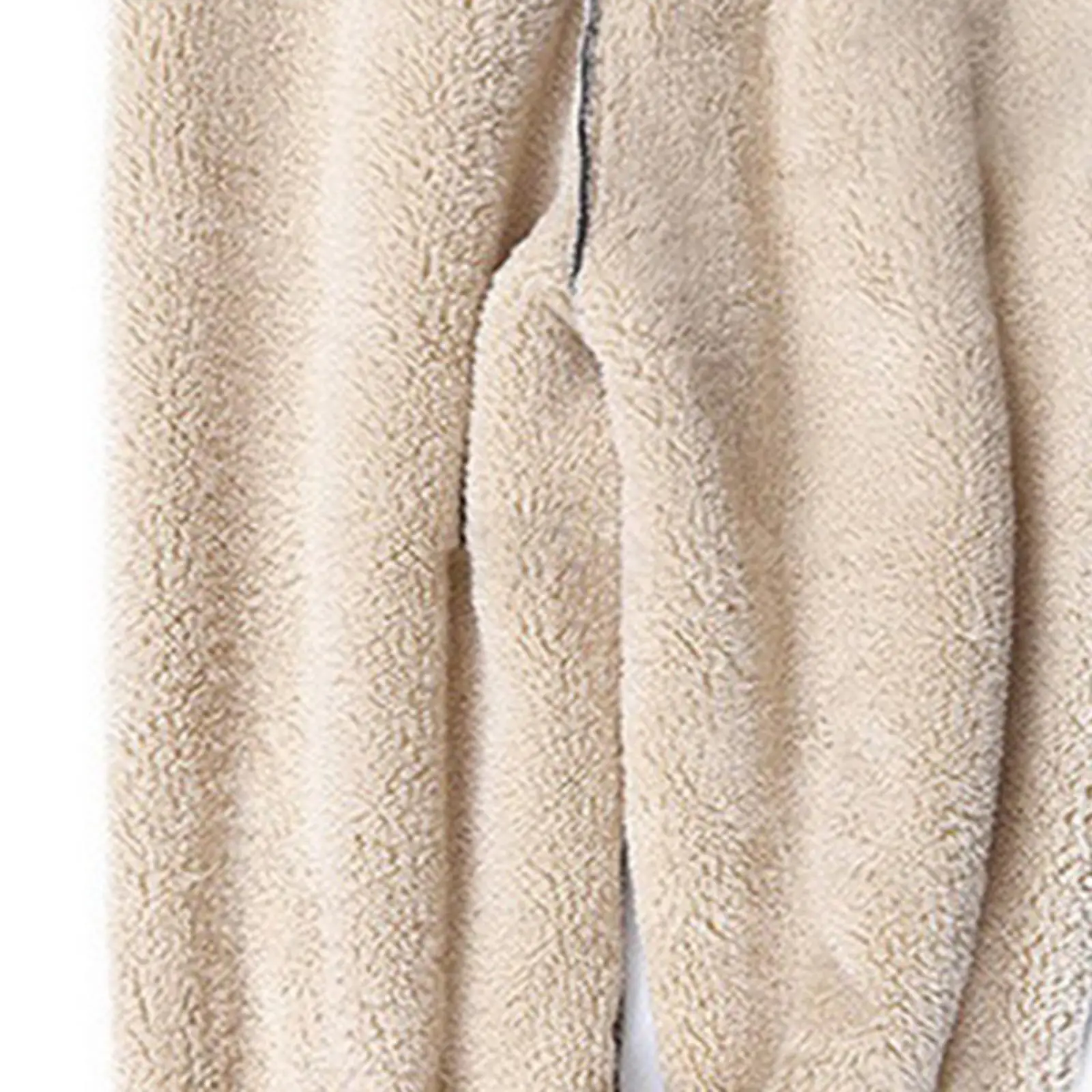 Plush Lined Sweatpants with Pockets Jogger Pants Home Dress Soft for Winter