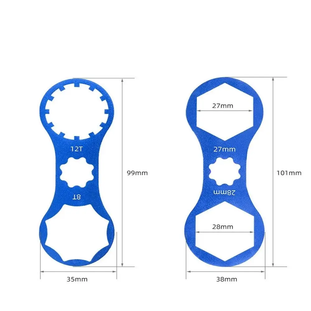 Herramientas de extracción de accesorios de ciclismo, herramientas de reparación, llave de hombro, instalación de extracción