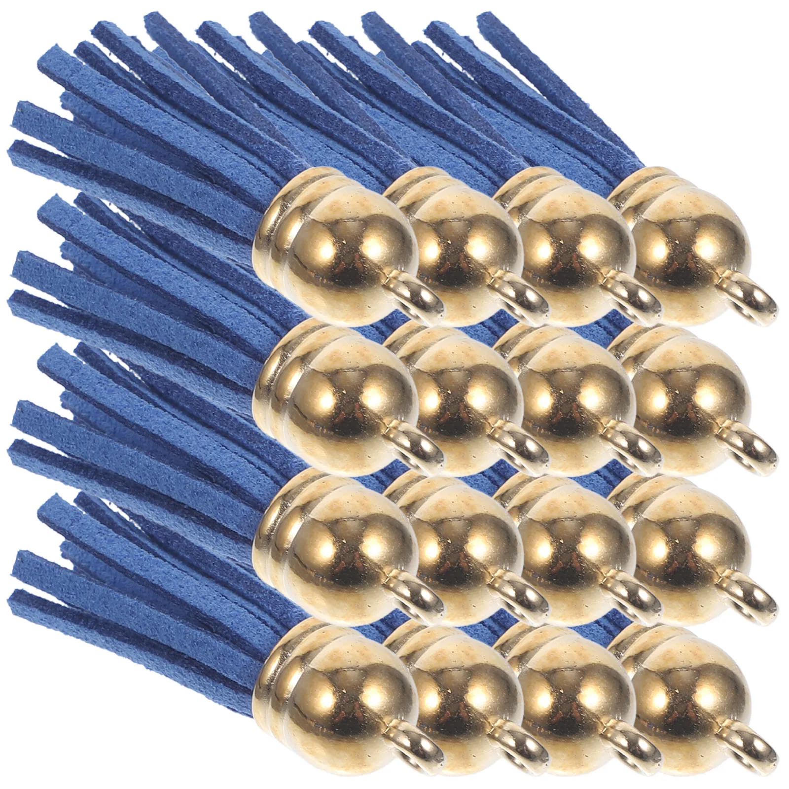 

100 Pcs Colorful Tassels Crafts Bookmarks Beads Jewelry Making Kit Keychain Charm Decorative Hanging Accessories