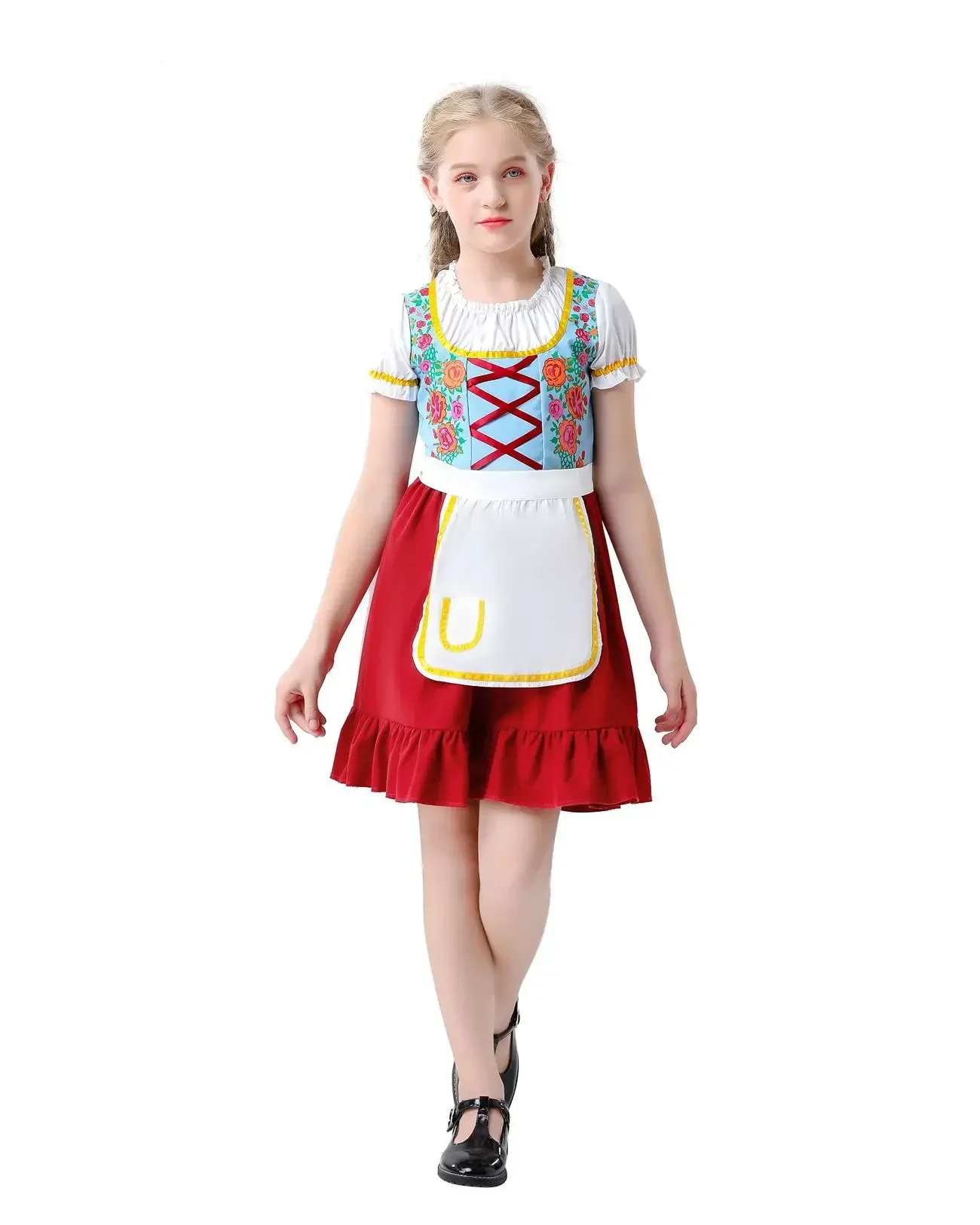 Oktoberfest Costume Family German Beer Costume National Style Dress Maid Dress