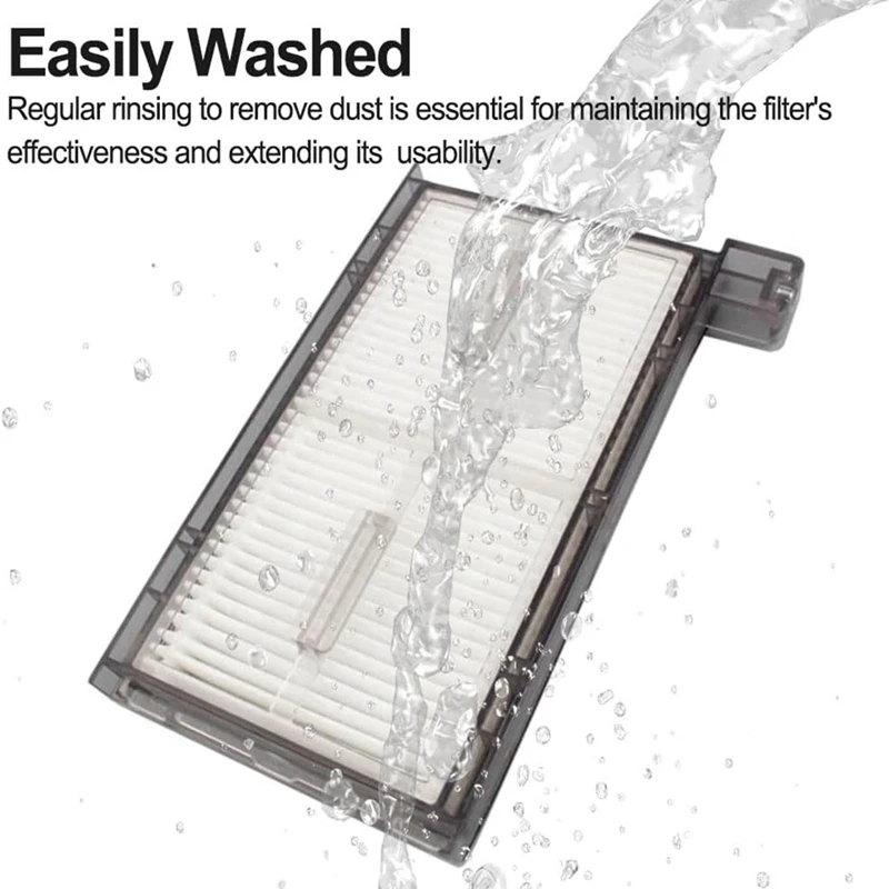 SANQ Replacement Parts For Eufy X8 Pro Roller Brush Hepa Filter Side Brush