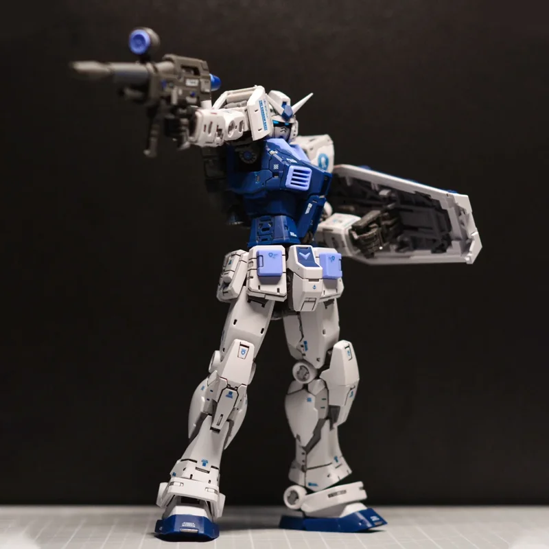 In Stock Changlong 5501 Rx-78-2 RG 1/144 Ver 2.0 Assembly Model Kit Base Color Rx 78 2 Movable Joints Robot Models Kids Gift