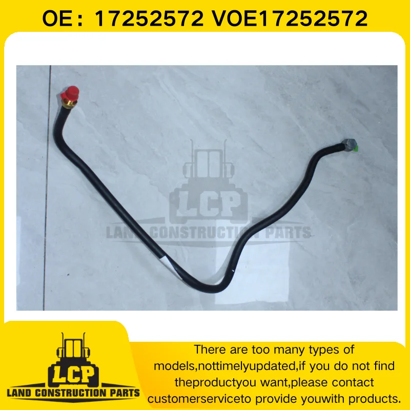 VOE17252572 Fuel pipe FOR A35F/G, A35F/G FS  A35G  A40G EC350E EC380E EC380EHR EC480E EC480EHR L150H L180H L180H