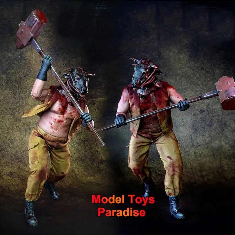 Original End I Toys EIT016 1/6 Men Soldier Bloody Bullhead Monster Orc Full Set 12inch Action Figure Collectible Toys Gifts