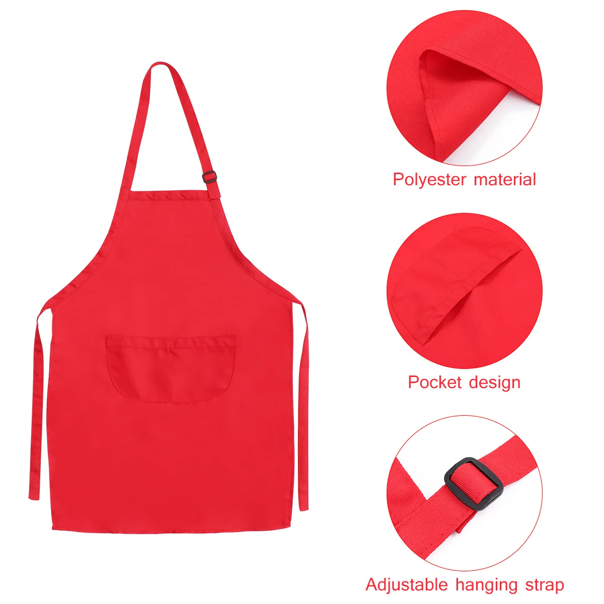 Delantal rojo para niños de 7 a 13 años, sombrero con manga, juego de cocina, disfraz de cocina, traje de juego de rol para niños, actividad divertida