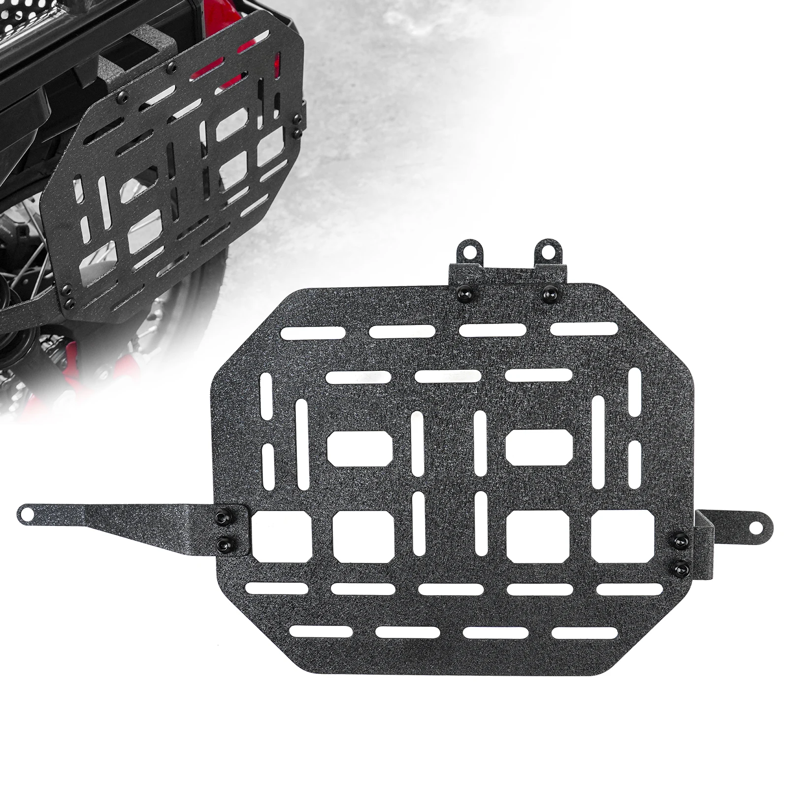 CY-portaequipajes lateral para Ct125 Trail 125 Hunter Cub 2021 2022 2023 2024 2025 Tipo de vehículo, para fijación de tanque de combustible de repuesto
