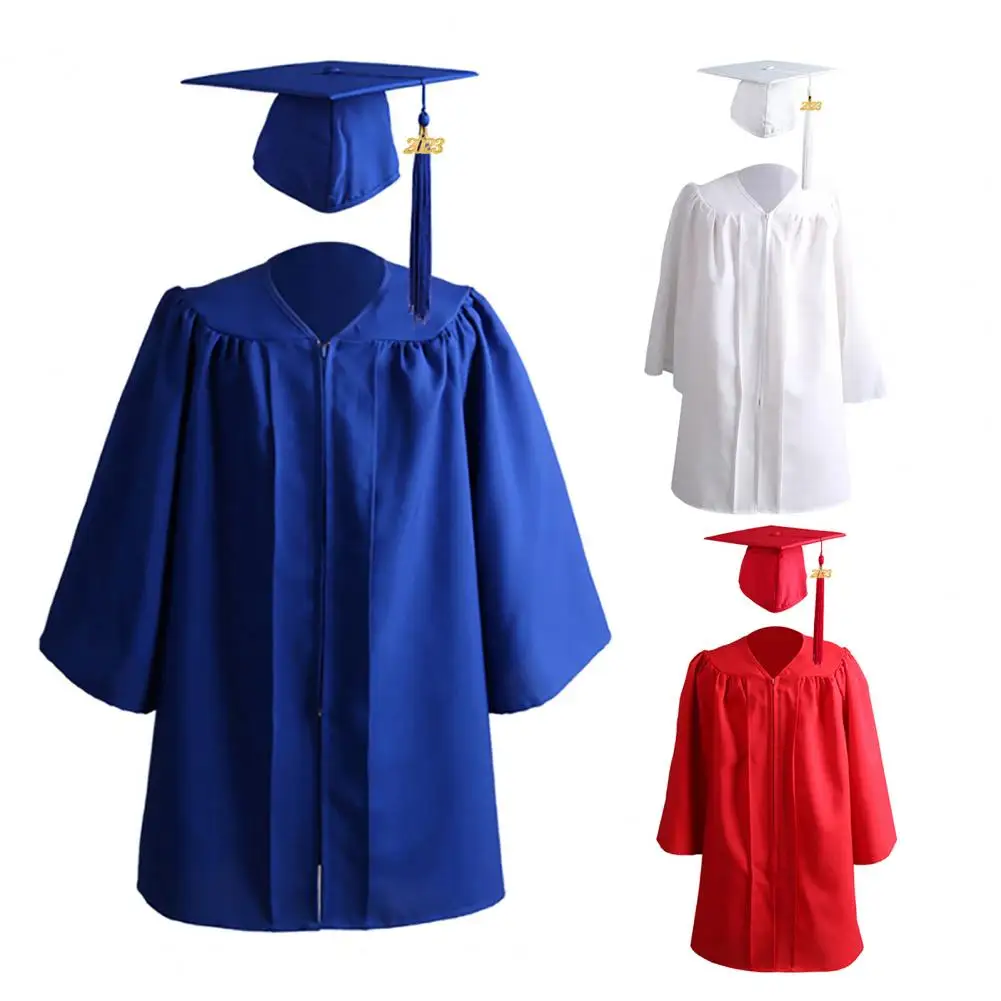 

2023 Child Kids Graduation Clothing Suit Kindergarten Kid Toddler Graduation Gown Preschool Graduation Cap Gown Ceremony Outfit