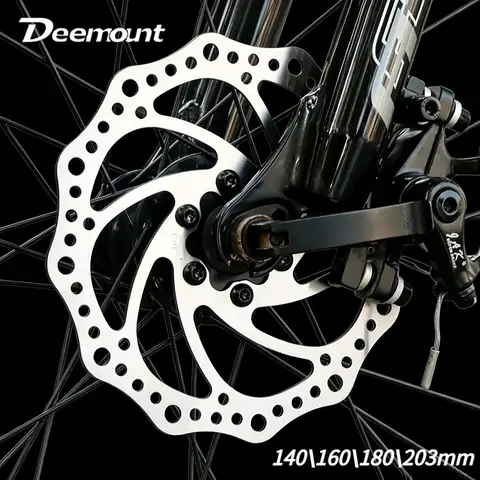 Deemount MTB Disc Brake Rotor 140/160/180/203mm Hydraulic Brake Rotors Lightweight High-strength Stainless Steel Quality Rotor