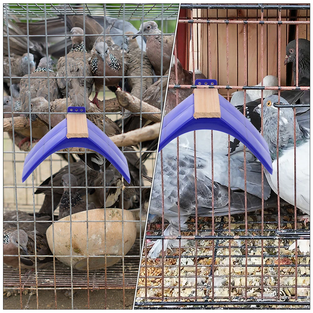 6pcs Durable Pigeon Rest Stand Wooden Perch Frame for Pet Bird Perfect Playground for Your Little Pigeon